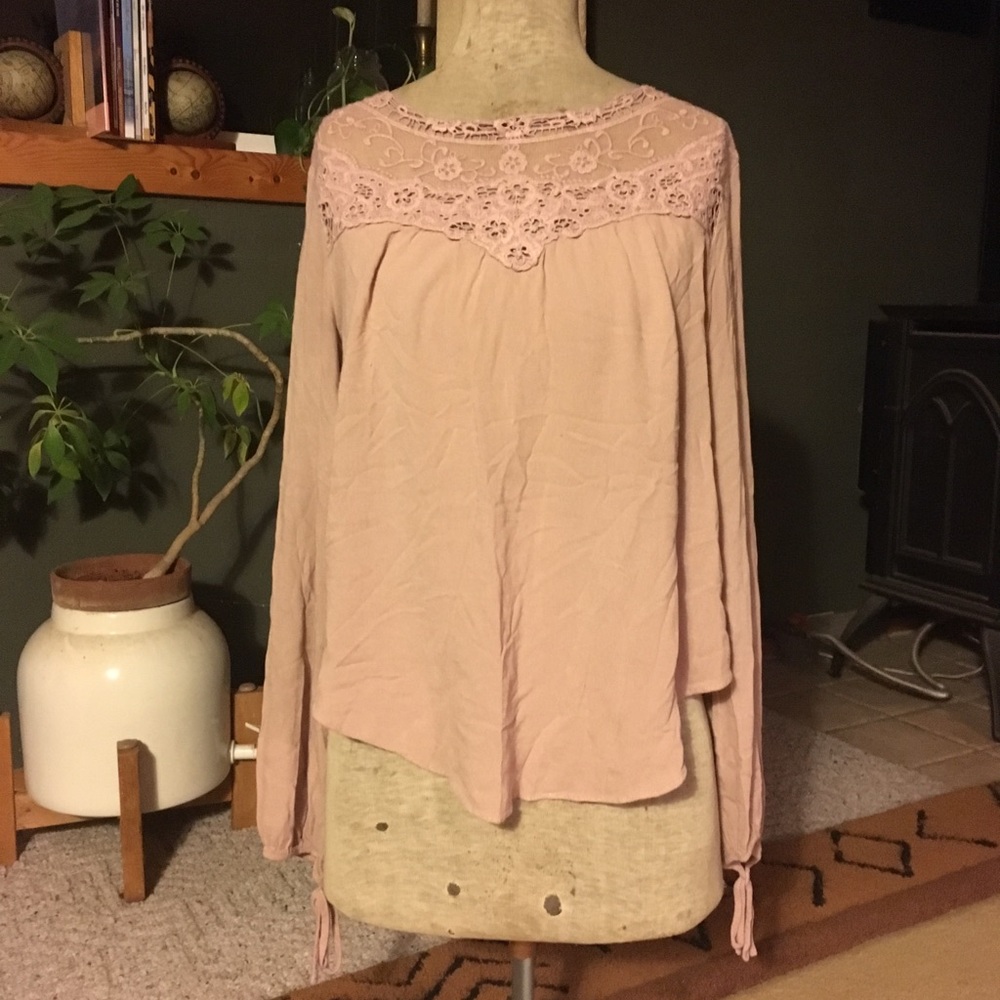 Charlotte Russe peasant shirt